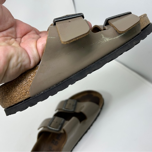 For repair Birkenstock Brown Arizona Sandal Size 37 See pics, (((Needs Repair) - Picture 5 of 16